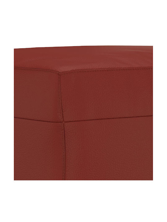 Stoff-Tabouret Mit Burgundischer Farbe 100x35x41cm