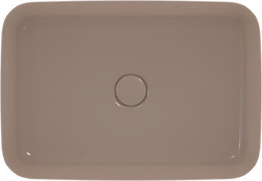 Ideal Standard Ipalyss Επικαθήμενος Νιπτήρας Πορσελάνης 55x38x12.5cm