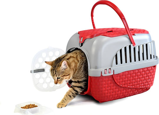 Bama Tour Red Dog Transport Cage 52x33x34cm
