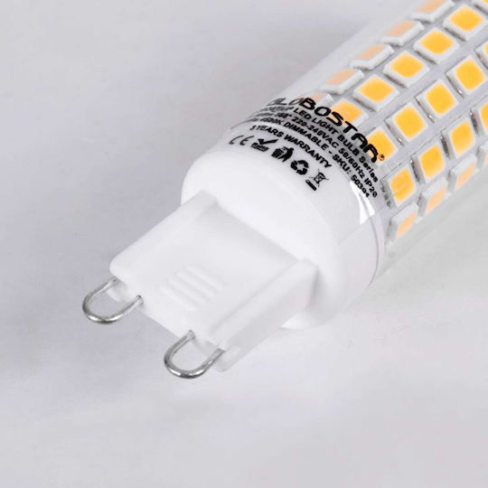 GloboStar LED крушка 4W 70mm за фасунга G9 Топло бяло 544лм Димируем