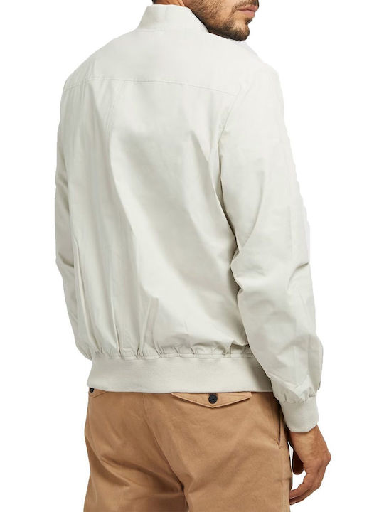 Guess Men's Bomber Jacket Beige