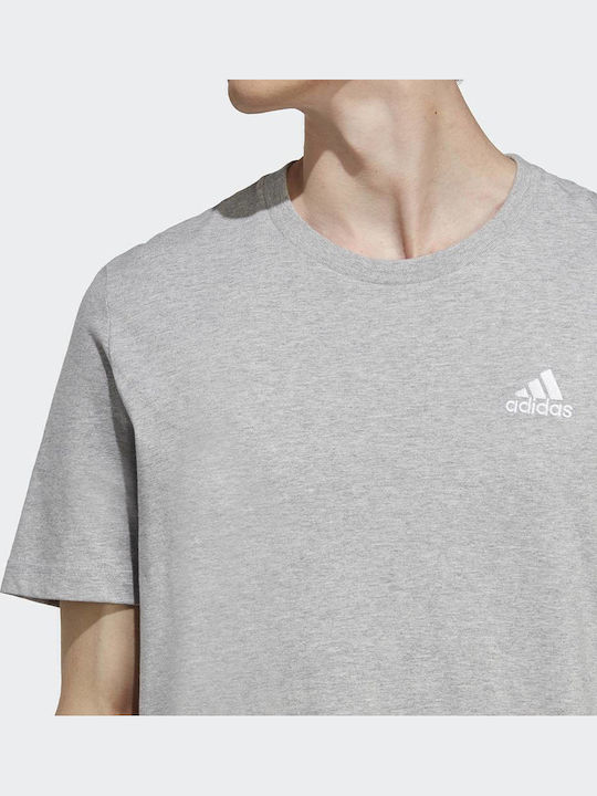 Essentials Embroidered T-shirt Γκρι