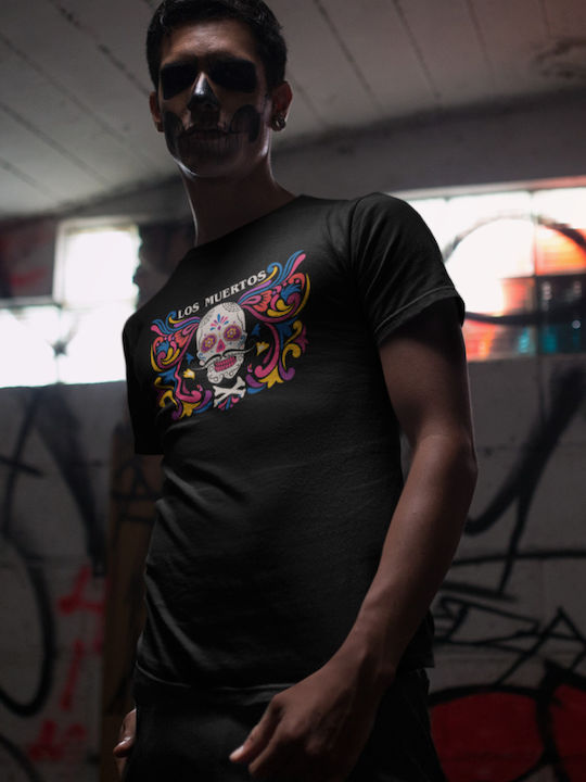 Los Muertos T-shirt - BLACK