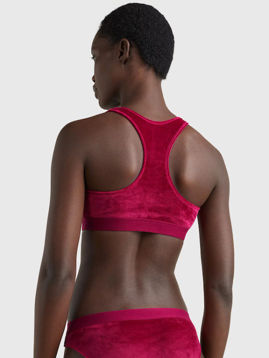Tommy Hilfiger Burgundy Bralette Tommy Hilfiger Burgundy Bralette