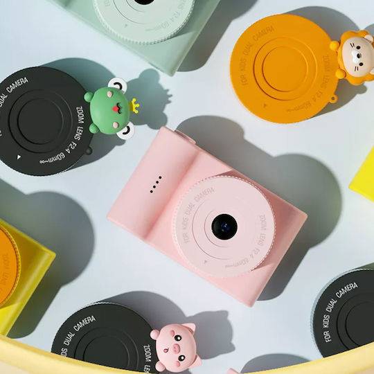 C5 Compact Φωτογραφική Μηχανή 48MP με Οθόνη 3" και Ανάλυση Video Full HD (1080p) Frog Green