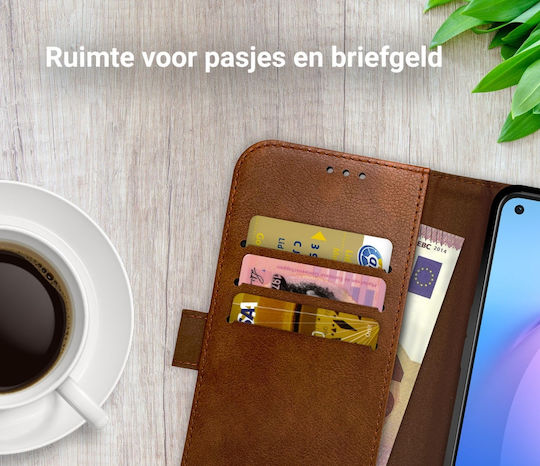 Rosso Element Wallet Δερματίνης Καφέ (Oppo Reno8)
