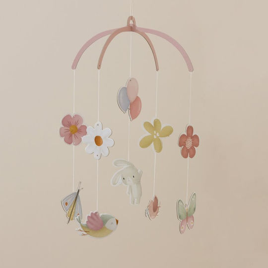 Little Dutch Мобиле Детско легло Flowers & Butterflies LD4769