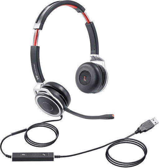 Vbet VTX200 UNC Cască VOIP Duo, USB