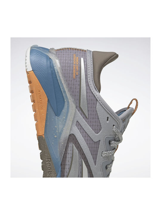 Nano X2 Sport Shoes Training Pure Grey 4 / Trek Grey / Steely Blue S23 R