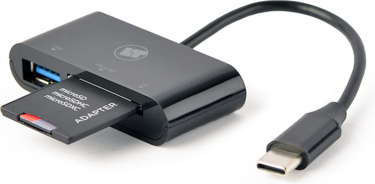 Lamtech Card Reader Type-C για SD/microSD