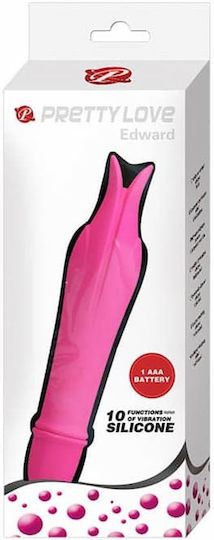 Pretty Love Edward Clitoral Vibrator 14.5cm Pink