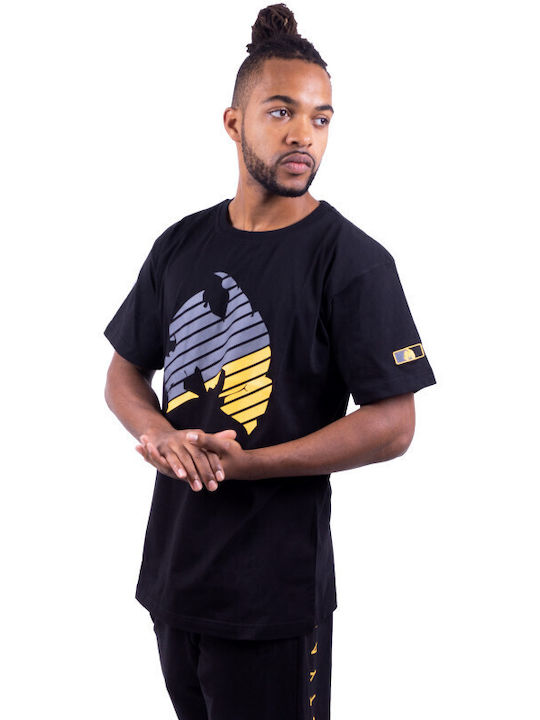 WU WEAR METHOD MAN T-SHIRT WWE-TS13B BLACK YELLOW Wu Wear black