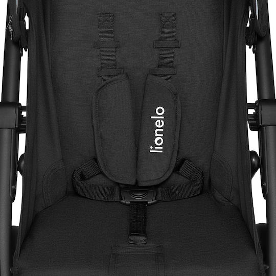 Lionelo Annet Tour Dreamin Cărucior pentru Bebeluși Potrivit pentru Nou-născut Negru 12.5kg