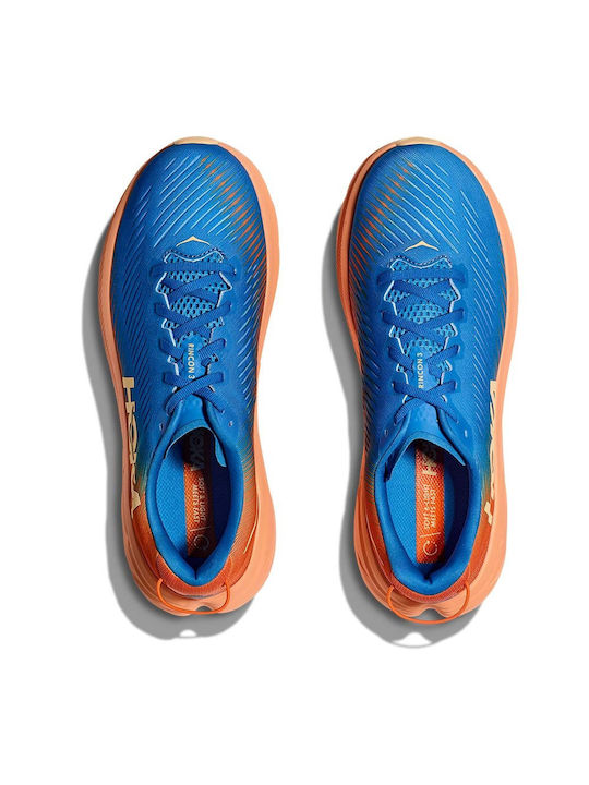 Hoka Rincon 3 Ανδρικά Αθλητικά Παπούτσια Running Πολύχρωμα