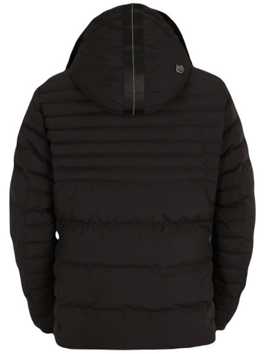 Wellensteyn Pola Herren Winter Jacke Puffer Wasserdicht und winddicht Schwarz