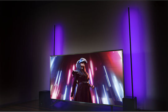 Ibiza Sound LED Подова Лампа В100см. с RGB Светлина Черен