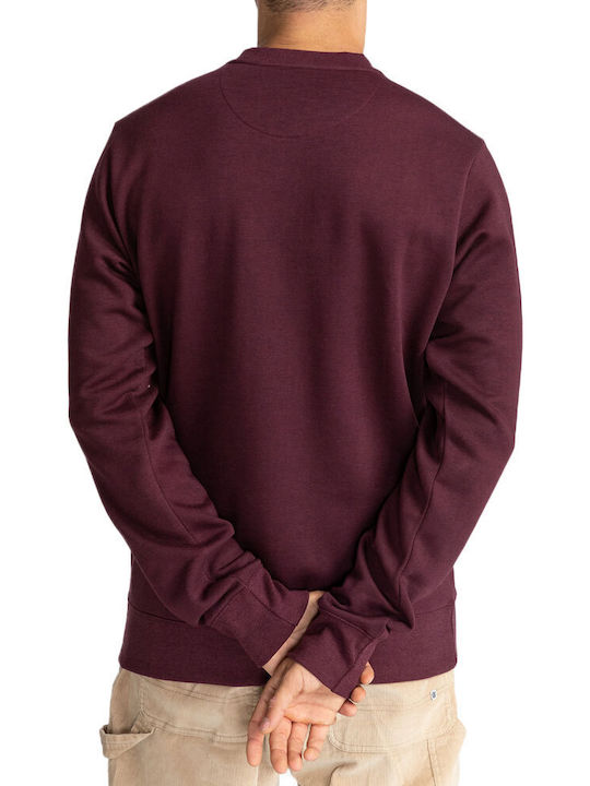 Element Herren Sweatshirt Jacke Burgundisch