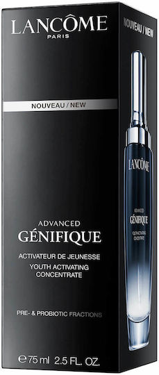 Lancome Advanced Genifique Hidratant & Anti-îmbătrânire Serum Față cu Vitamina C & Acid hialuronic pentru Strălucire & Fermitate 75ml