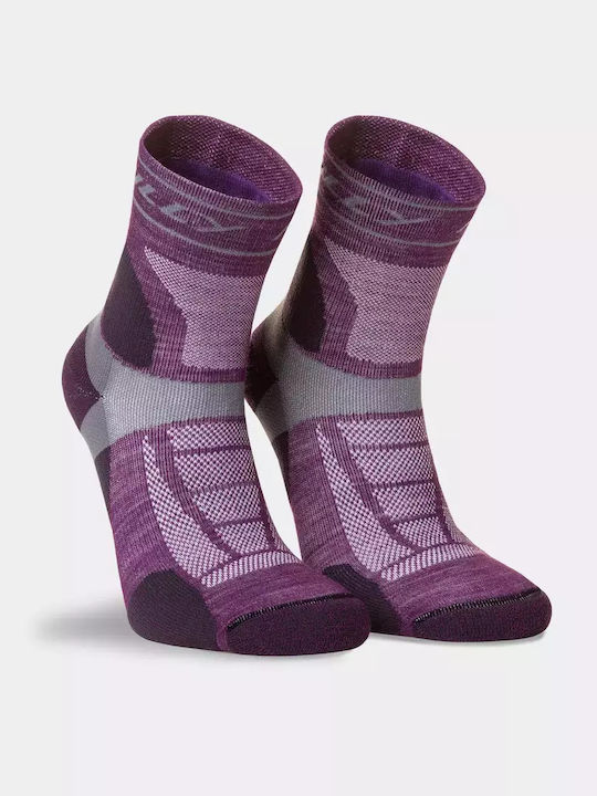 Hilly Șosete pentru Trekking Violet 1 pereche