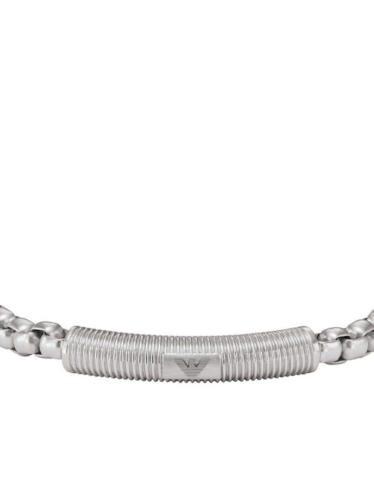 Emporio Armani Bracelet Id made of Steel