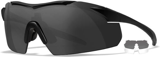 Wiley X Vapor Arbeitsschutzbrillen mit schwarzen Linsen getönte 1Stück