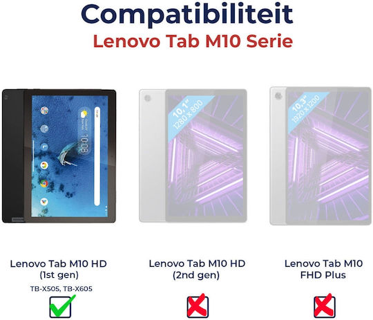 Rosso Gehärtetes Glas (Lenovo Tab M10 10.1") 110870