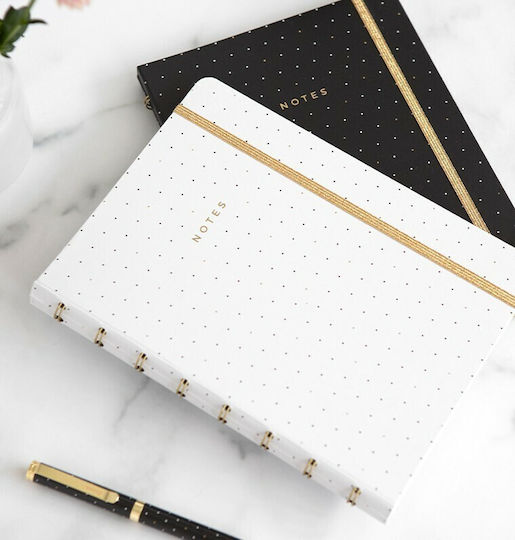 Filofax Μπλοκ Σημειώσεων A5 56 Φύλλων Ριγέ Λευκό