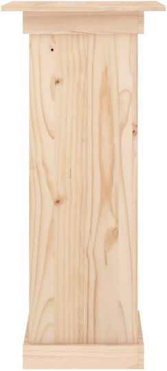 vidaXL Pflanzenständer Holz Braun 27cmx10cmx50cmcm.