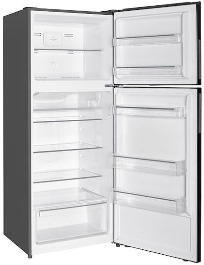 Davoline Kühlschrank mit Doppeltür 415Es NoFrost H178xB70xT68cm. Inox FSRX 415E NF IX