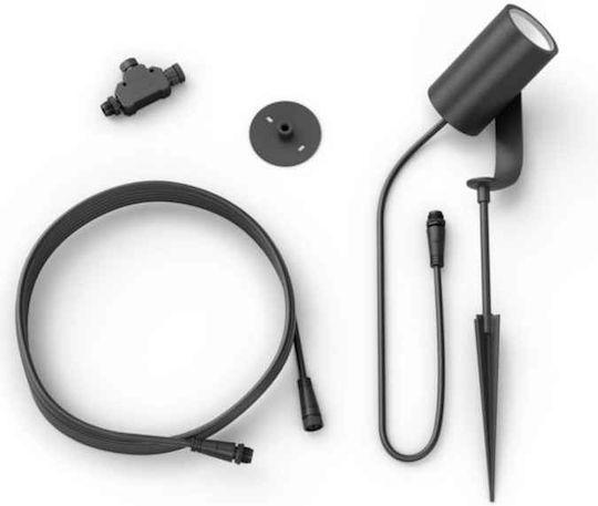 Philips Triple LED RGBW Ceiling & Wall Spot in Black Color