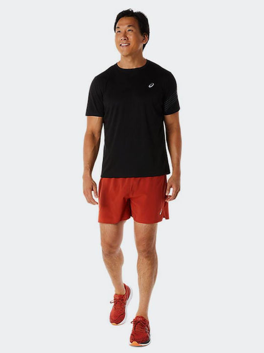 Icon Αθλητικό T-shirt Μαύρο