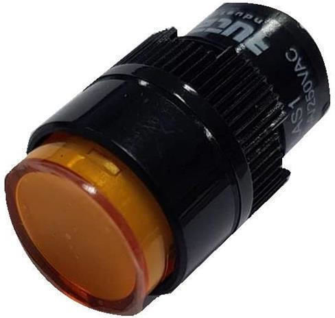 Xindali LED Ενδεικτική Λυχνία 24V Κίτρινο 1τμχ 022-013024016