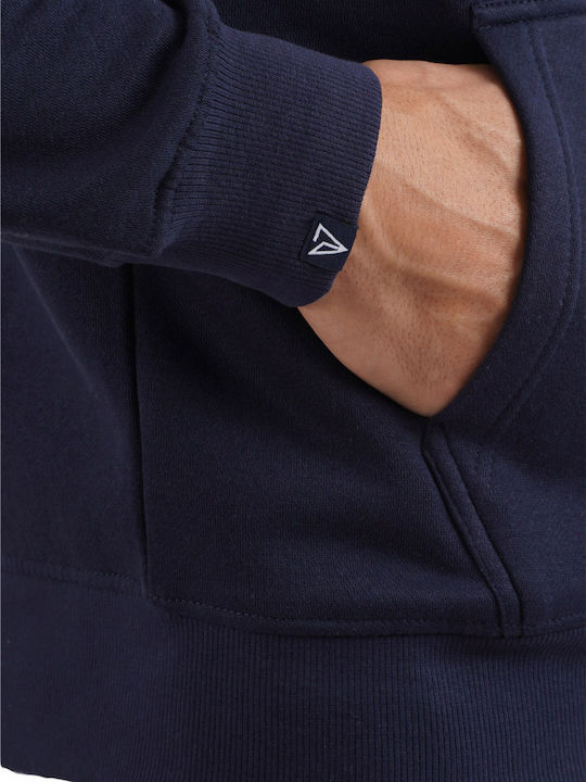 Cardigan With Hood Navy