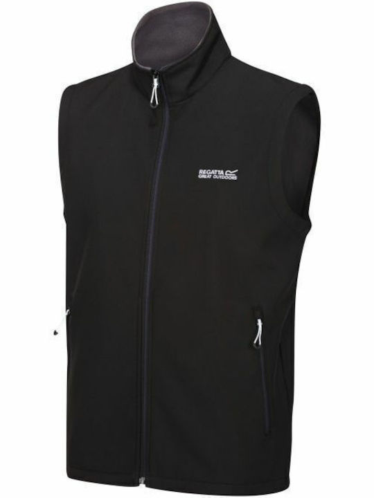 Bradwell III Sleeveless Jacket Softshell Waterproof and Windproof Black