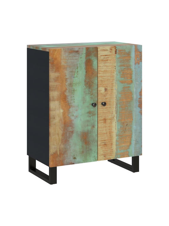 Mehrfarbiges Boden-Kabinett 60x33x75cm