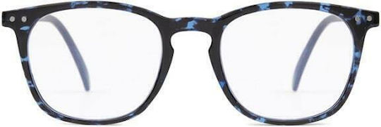Nordic Vision Skovde Women's Reading Glasses +1.00 in Blue color