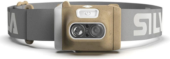 Silva Headlamp LED IPX5 with Maximum Brightness 350lm Terra Scout XT Beige