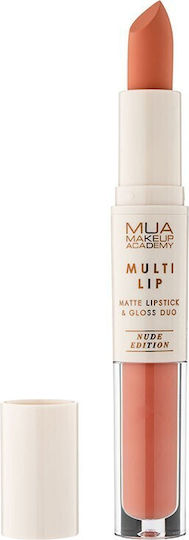 MUA Multi Lip Duo Nude Edition Дълготраен Течен Червило Мат Balance 3.2gr