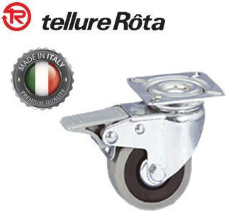 Tellure Rota 37-SRP-FR Wheel Rotating with Brake 80mm
