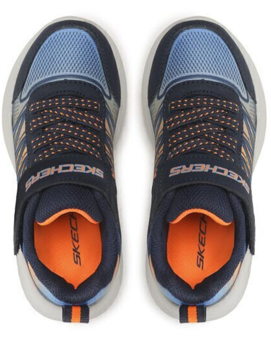 BOUNDER Kids Sneakers with Scratch Navy Blue