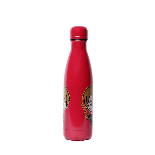 Karactermania Harry Potter Chibi Μπουκάλι Θερμός Ανοξείδωτο 500ml Κόκκινο