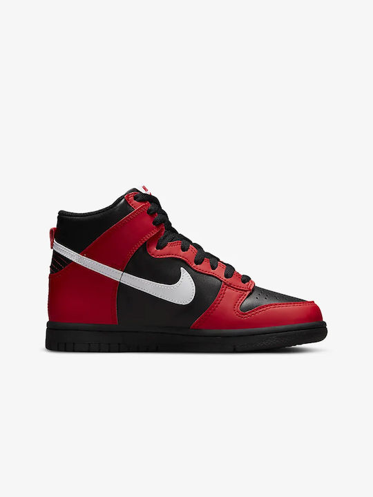 Nike Kids Sneakers High Dunk Red