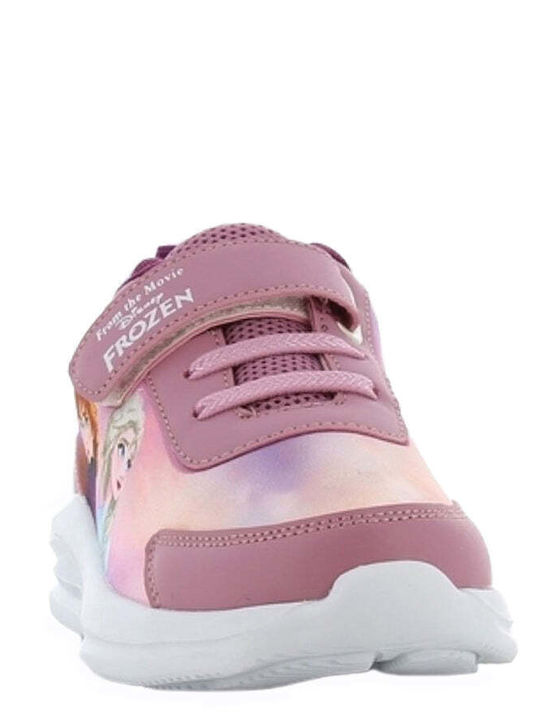 Παιδικά Sneakers με Σκρατς Λιλά