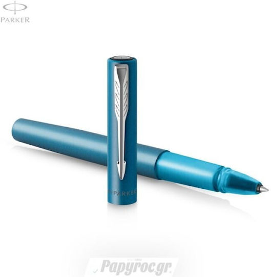 Parker Vector XL Pen Set Rollerball with Fountain Pen Teal in a case (in Metallic Cassette)