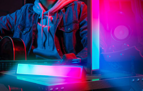 BlitzWolf Smart Decorative Table Lamp LED RGB Bar Light 2pcs