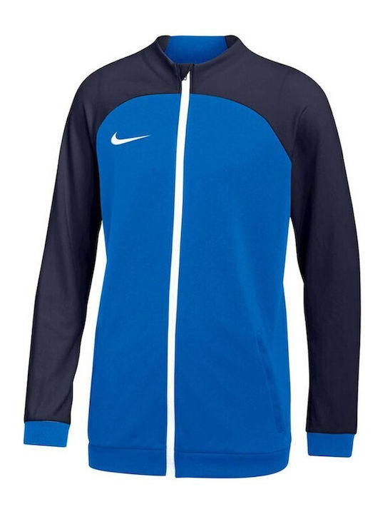 Nike Boys Athleisure Sweatshirt Academy Pro with Zipper Blue