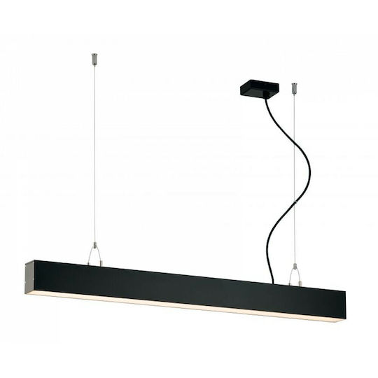 Viokef Station Ultra Commercial Linear LED Ceiling Light 15W Warm White IP20 Dimmable L58xD5.5xH7.5cm