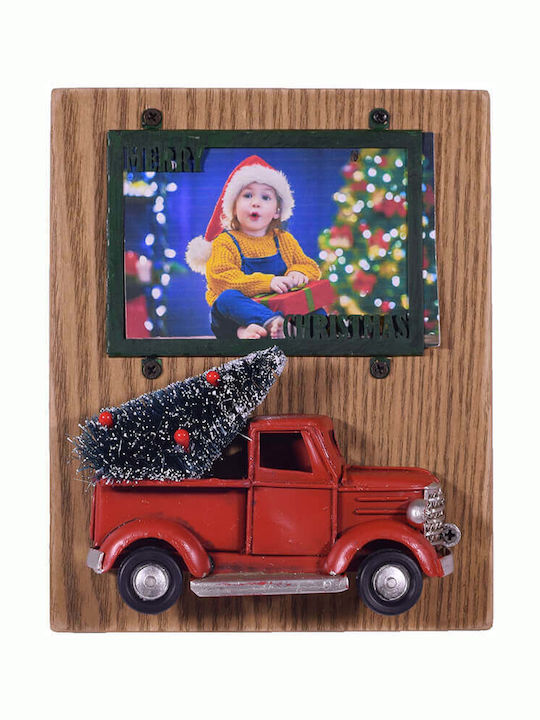 SP Souliotis Weihnachtliche Holz Figur Rahmen Rahmen Höhe 16cm