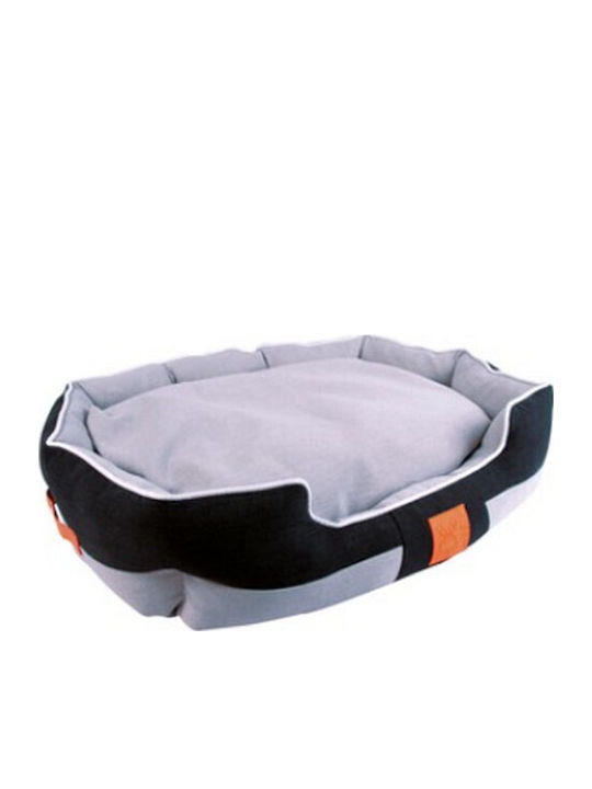 M-Pets Moon Καναπές Κρεβάτι Σκύλου Μαύρος 75x60εκ.