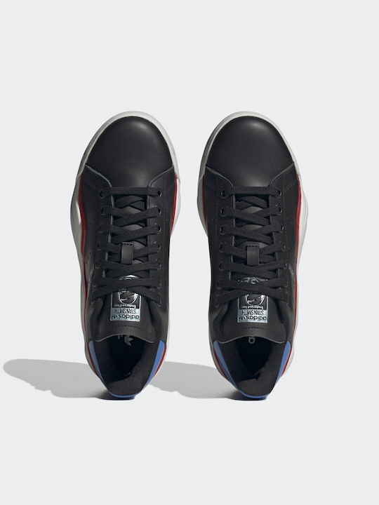 Stan Smith Millencon Femei Sneakers Core Black / Bright Royal / Better Scarlet